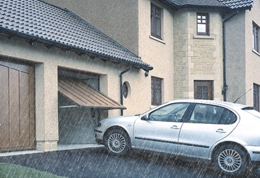 Remote control in the rain